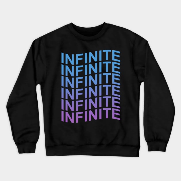 infinite lists v10 Crewneck Sweatshirt by Lucas Brinkman Store